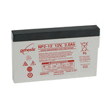 Enersys Genesis NP2-12 Battery - 12V 2.0Ah Sealed Rechargeable Lead-Acid