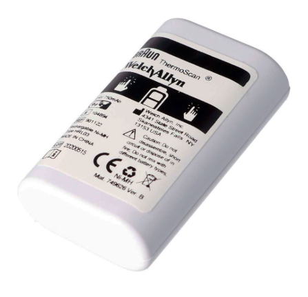 Welch Allyn 104894 Battery - OEM for Braun Pro 6000 ThermoScan