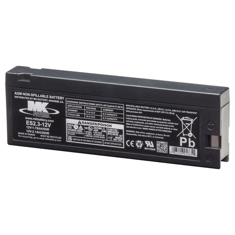 Novametrix Medical 7300 CO2 Monitor Battery