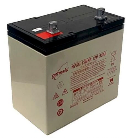 Enersys - Genesis NP55-12BFR Battery - 12V 55Ah AGM
