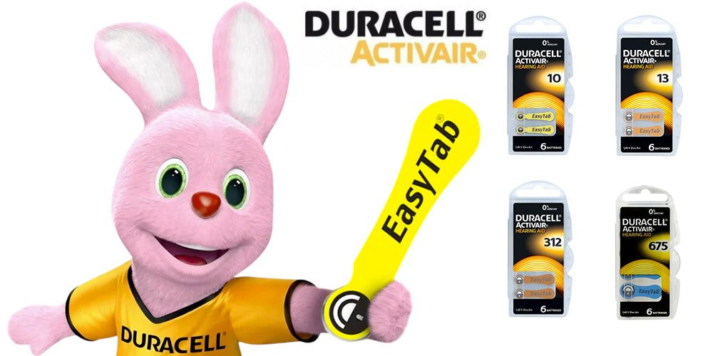 Duracell Activair Hearing Aid Batteries